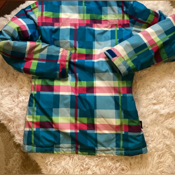 DARE2b ARED 5000 1 GIRLS PLAID WINTER SKI  COAT SZ. 13/14 - Picture 9 of 16